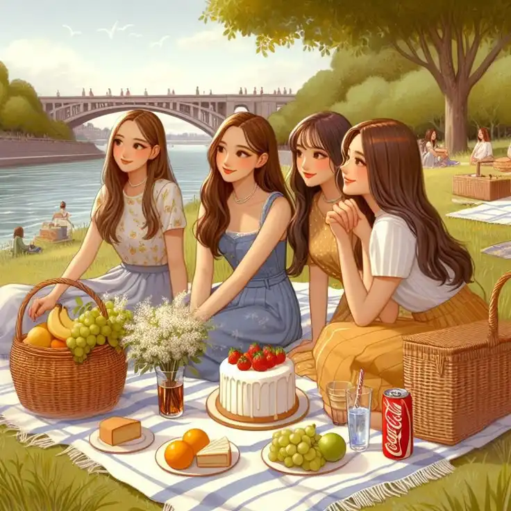 5 friends group dp